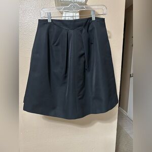 Alexander McQueen Black Knee-Length A-Line Skirt